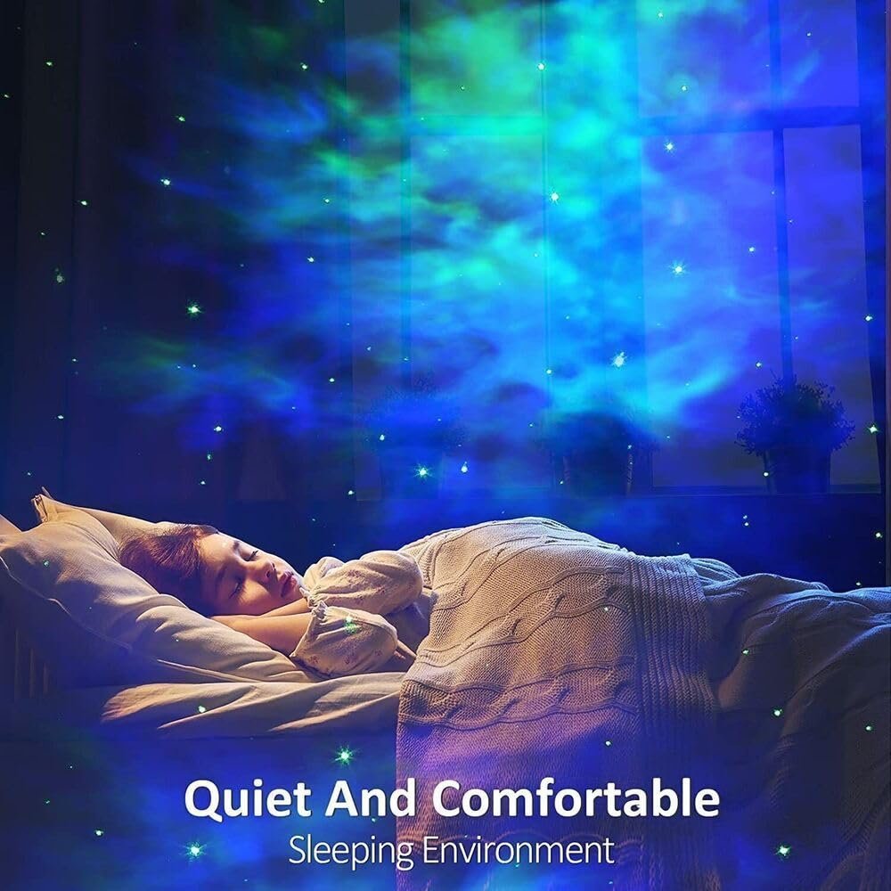 Star Projector Galaxy Projector Remote Control-360° Adjustable Timer Kids Sitted Astronaut Nebula Night Light,Gaming Room,Home & Party Corded Electric - Polycarbonate,Led,Multicolor - Image 6